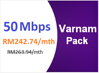 unifi advance 50mbps varnam pack